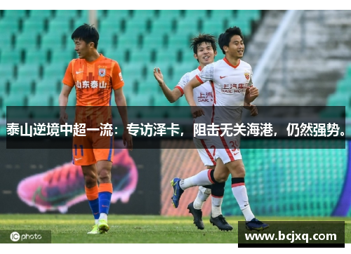 泰山逆境中超一流：专访泽卡，阻击无关海港，仍然强势。